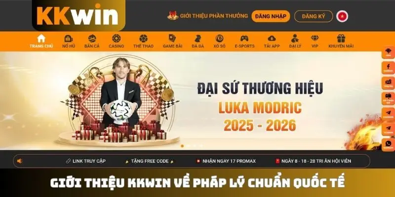 Giới thiệu KKWIN về pháp lý chuẩn quốc tế